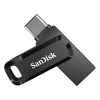 闪迪（SanDisk）64GB Type-C USB3.1 手机U盘DDC3黑色 读速高达150MB/s 安全加密 手机电脑两用 双接口大容量优盘