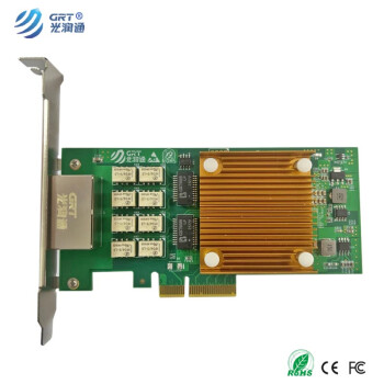 光润通 千兆双电Bypass网卡 F902TBP-V3.1 单路双电口旁路断电保护网卡PCIE RJ45*2