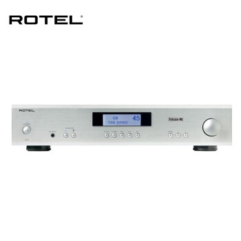 ROTEL路遥 A11Tribute 致敬款 功放 HiFi高保真音响 发烧功放机 立体声合并式蓝牙功放 50W/声道 银色