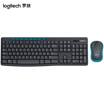 罗技（Logitech） MK275无线键盘鼠标套装 家用商务办公 高性能低噪