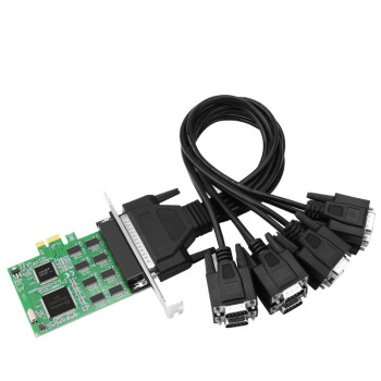 魔羯(MOGE) MC2348台式机PCIE转8串口 送一分八串口线