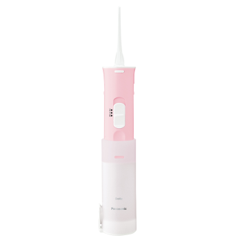 松下 (Panasonic) 冲牙器 儿童冲牙器（7岁及以上儿童）伸缩便携冲牙器 干电池款  EW-WDJ1DP405 粉色