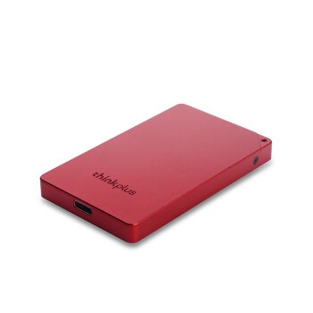 联想 thinkplus移动固态硬盘 USB3.2高速PSSD移动硬盘 读取400MB/S US100红色【512G】