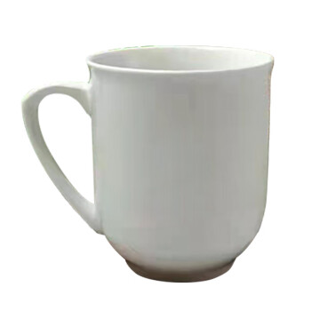 鑫德鸿窑 陶瓷杯会议杯中式杯 无盖 白色印制logo 1个