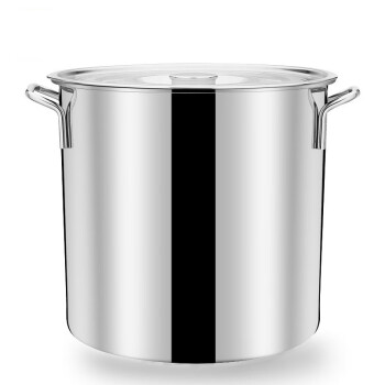 晟日晨辉 不锈钢桶带盖商用汤桶不锈钢桶直径30cm