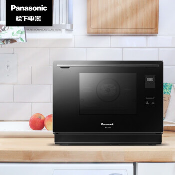 松下（Panasonic）微波炉 31L大容量 智能微蒸烤一体机烤箱 蜂窝循环烤360°恒温匀热NN-CS1100XPE