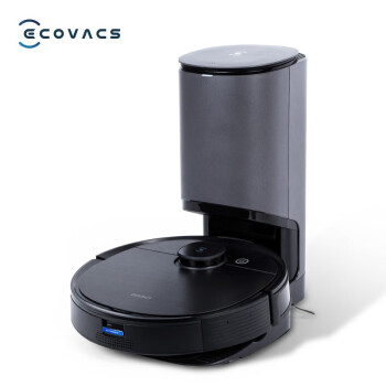 科沃斯 Ecovacs 地宝T9 AIVI+集尘扫拖一体机智能家用吸尘器激光导航规划全自动洗地机 DBX12-21EA