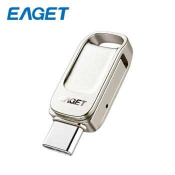 忆捷（EAGET）64GB CU31手机U盘 Type-C USB3.1 高速全金属迷你安卓双接口 办公电脑两用便携车载优盘