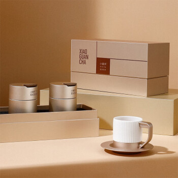 小罐茶茶叶 特级普洱茶熟茶2罐组合金多泡商务茶叶礼盒100g（50g*2） 送礼佳品