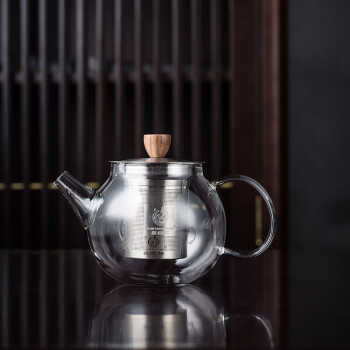 鑫鳯祥泡茶壶飘逸杯 耐热玻璃茶具功夫办公室花茶壶茶水分离杯茶壶W222