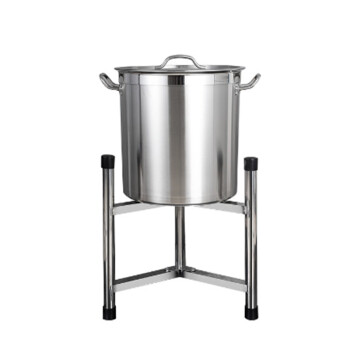思钢 加厚汤桶架保温桶架 开水桶架子商用加高置物架 厨房储物架 30cm