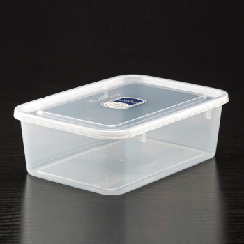 巨博(JOBO) 商用保鲜盒4.5L 冰箱分类收纳盒蔬菜水果食品储物盒5个起售31*22*10.7cm