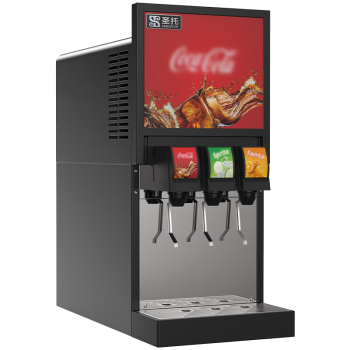 圣托（Shentop）可乐机商用自助餐碳酸饮料机 三阀三泵速溶现调机冷饮可乐机 STLX-KA3 
