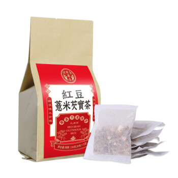 汉谯堂  红豆薏米芡实茶赤小豆薏仁茶苦荞大麦茶叶组合花茶150g/袋  10袋起售