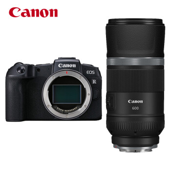 佳能（Canon）EOS RP全画幅微单数码相机 单机身 约2620万像素/轻巧便携（含RF600mm F11 IS STM 定焦镜头）