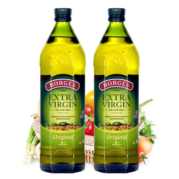 伯爵特级初榨橄榄油礼盒1L*2简装礼盒 西班牙原装进口食用油地中海风情礼盒中秋礼盒团购礼品