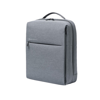 小米极简都市双肩包2 笔记本电脑包15.6英寸 男女书包双肩背包 浅灰色
