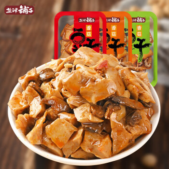 盐津铺子 香菇豆干豆腐干零食小吃休闲食品 1斤 鸡汁味500g