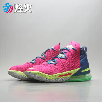 烽火体育 nike lebron 18 詹姆斯 lbj18  黑紫鸳鸯 篮球鞋 db7644 003