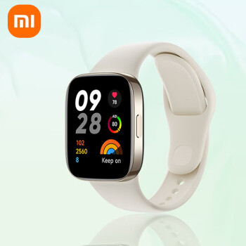 小米（MI）Redmi watch3 象牙白 红米智能表手环 血氧检测 蓝牙通话 高清大屏 NFC