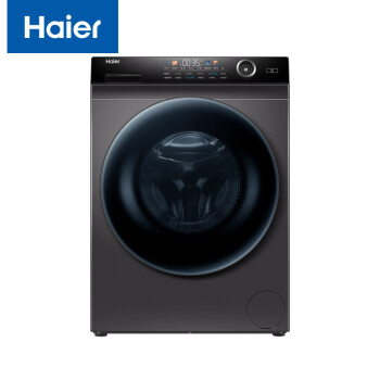 海尔（Haier）10KG全自动滚筒洗衣机 G100228BD12S 直驱变频除菌洗衣机智能投放一级节能  