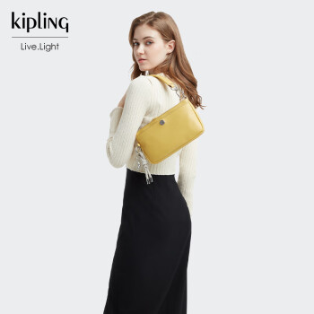 KIPLING男女款百搭大容量饺子包托特包单肩包手提包|MASH系列