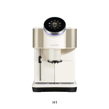 咖博士（Dr.coffee）咖啡机全自动家用意式研磨一体机半自动小型办公室一键萃取美式H1 白色