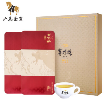 八马茶业 浓香型 安溪铁观音 赛珍珠1000 特级 乌龙茶 茶叶 礼盒装250克