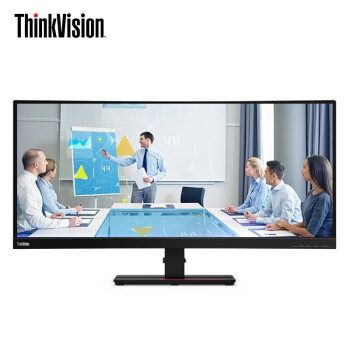 联想(thinkvision)t34w-20 34英寸4k wqhd曲面屏 type-c接口 可升降