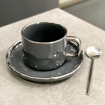 润韵嘉咖啡杯子高档精致欧式轻奢下午茶茶具高级感陶瓷杯碟套装