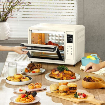 松下（Panasonic） 电烤箱烤箱30L大容量家用烤箱DT300上下独立控温下拉门烤箱