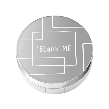 半分一blankme气垫控油遮瑕养肤粉底小银盒C01号色+替换装15g