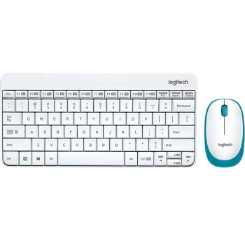 罗技（Logitech） 无线键鼠套装小键盘 MK245 Nano 无线鼠标无线键盘套装（白色）