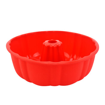 畅宝森烘焙用具圆形南瓜蛋糕模硅胶慕斯模2个/组 红色 2组起售BC02