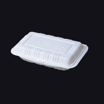 通源快餐盒白色米饭盒FJ-068 (400个/箱)