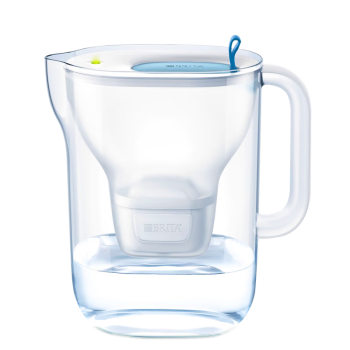 碧然德（BRITA）设计师滤水壶2.4L过滤净水器净水壶style Cool壶+多效滤芯3枚 （含组套）