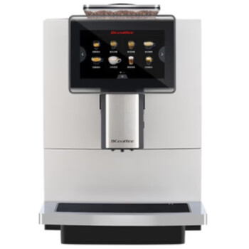 咖博士（Dr.coffee） H10全自动意式咖啡机一键拿铁卡布奇诺智能触屏办公现磨家用商用一体机 H10白色