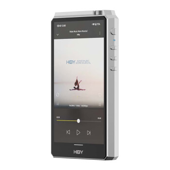 HiBy R6三代 海贝音乐播放器 无损HiFi安卓便携DSD解码MP3 A/AB类耳放 高通665 5.0英寸 银灰色
