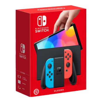 Nintendo Switch任天堂Switch NS掌上游戏机OLED主机港版红蓝