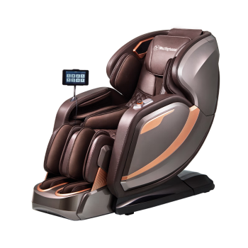 西屋（Westinghouse） S700家用按摩椅电动全身自动老人多功能零重力太空舱3D智能型按摩沙发送长辈节日礼物  胡桃木色 