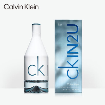 卡尔文克雷恩（Calvin Klein）ck香水 因为你男士淡香水男100ml 节日生日礼物 送男友