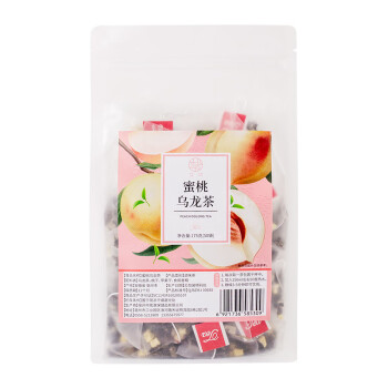 立尚 蜜桃乌龙茶独立三角包茶调味茶包175克(50包)/袋  2袋起售