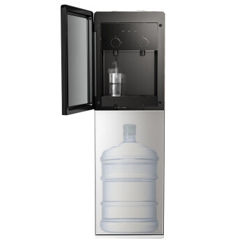 美的（Midea） 饮水机家用下置式桶装水立式办公室自动上水加热饮水器 YR1611S-X