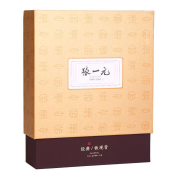 张一元 铁观音礼盒 64g*4桶 茶叶乌龙茶 清享系列礼品节日送人招待客户