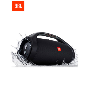 JBL BOOMBOX2 音乐战神2代二代 便携式蓝牙音箱+低音炮 户外音箱 防水设计 Hifi音质 桌面音响 黑色