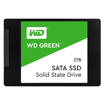 西部数据（WD）1TB SSD固态硬盘 SATA3.0接口 Green系列-SSD日常家用普及版｜