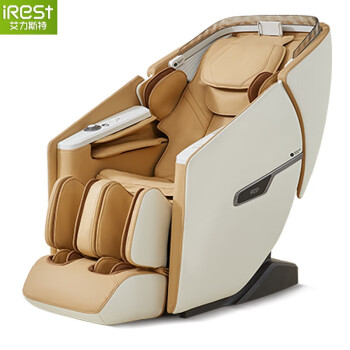艾力斯特（iRest） 按摩椅家用全身按摩全自动4D机芯多功能太空舱老人用电动沙发椅【2024重磅新品】M6望月黄