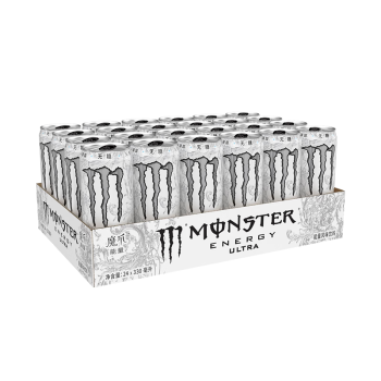 可口可乐（Coca-Cola）魔爪 Monster 无糖 能量风味饮料 330ml*24罐