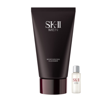 SK-II男士洗面奶120g氨基酸洁面sk2护肤品套装化妆品全套skii生日礼物