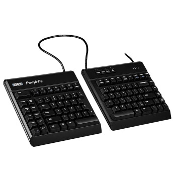 Kinesis Freestyle Pro 人体工程学分离式机械键盘 个性时尚USB有线键盘办公游戏 茶轴